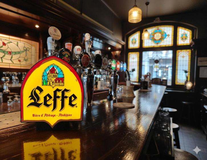 lightbox/lichtbak Leffe, Verzamelen, Biermerken, Nieuw, Reclamebord, Plaat of Schild, Leffe, Ophalen of Verzenden