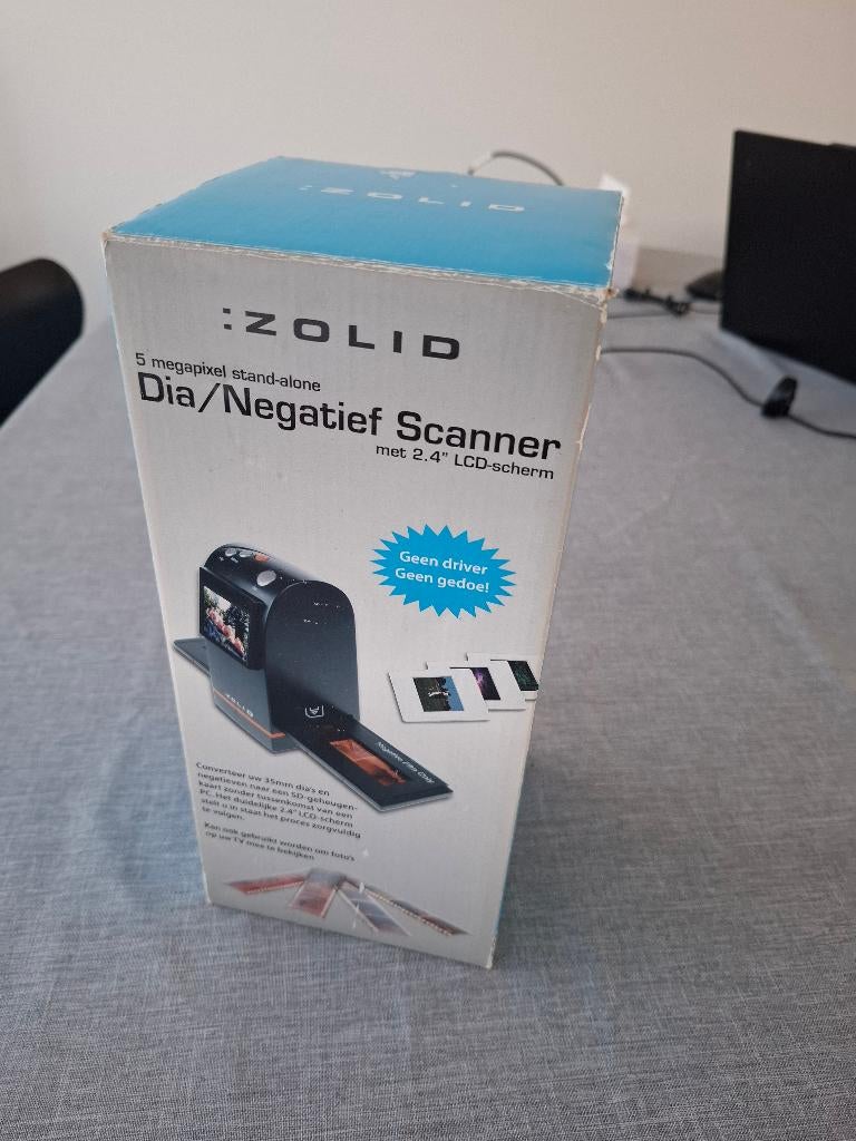 Zolid 771 - Dia/negatieven scanner 5 megapixel, Ophalen of Verzenden, Gebruikt, Overige typen