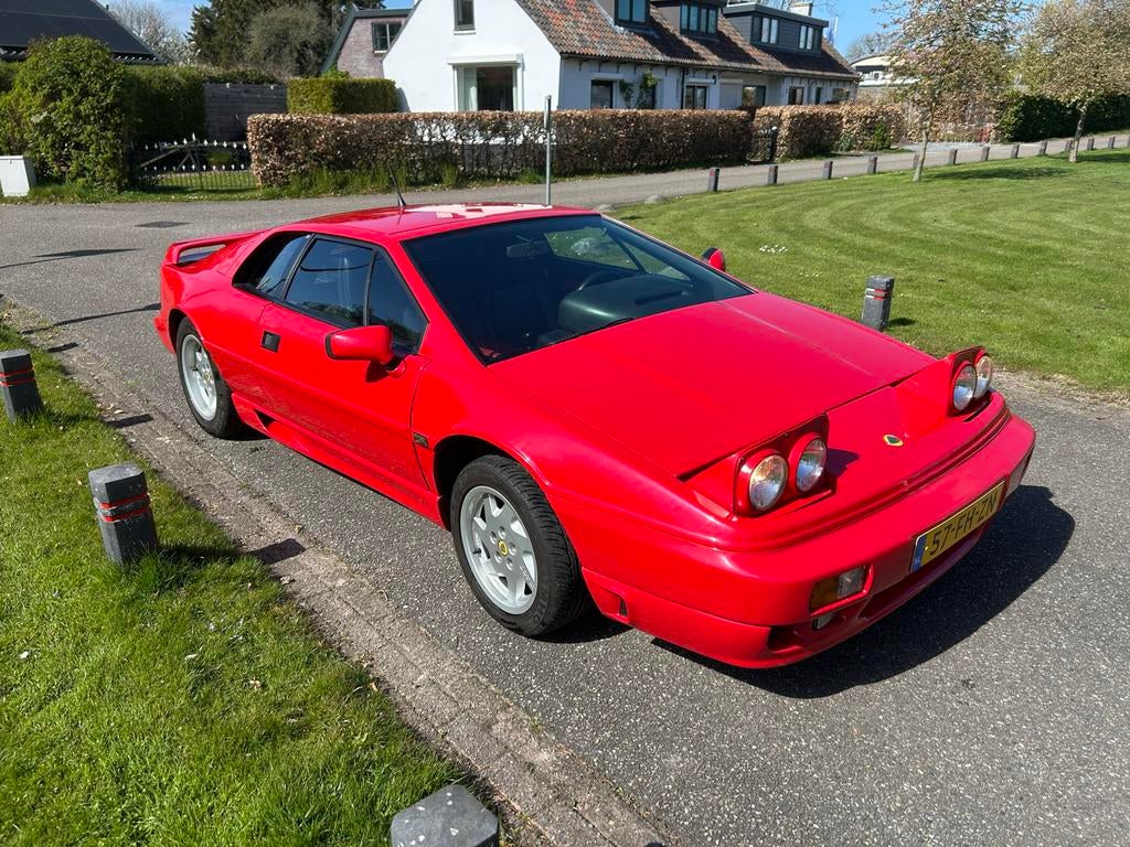 Lotus Esprit 2.2 Turbo SE U9 1991 Rood, Auto's, Lotus, 1305 kg, Achterwielaandrijving, 4 cilinders, Handgeschakeld