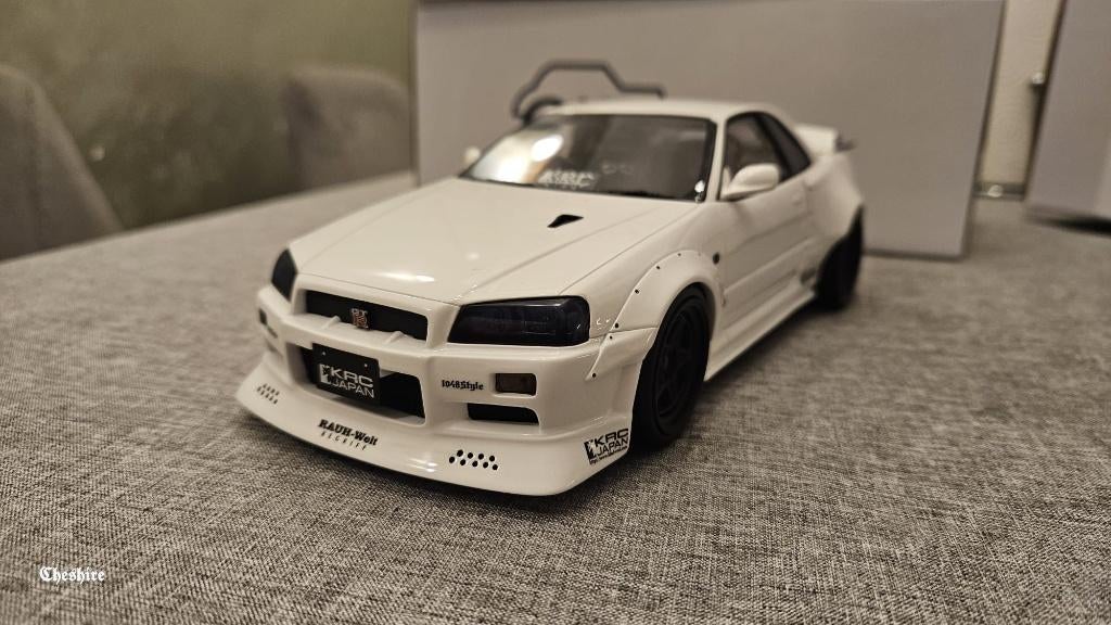Ottomobile Nissan Skyline GT-R R34 KRC 1:18 - ot1135, Hobby en Vrije tijd, Modelauto's | 1:18, Ophalen of Verzenden, Nieuw, Auto