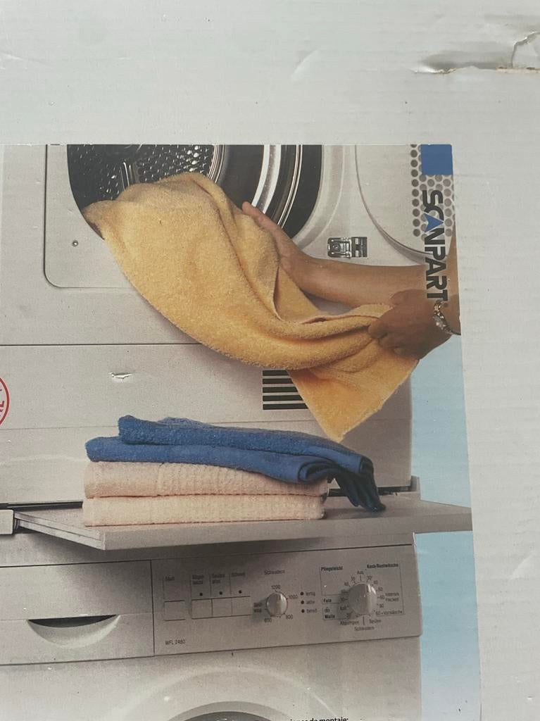 Uitschuifbare plank tussen wasmachine en droger, Witgoed en Apparatuur, Ophalen, Nieuw
