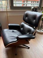 Authentieke Charles and Ray Eames Lounge chair & Ottoman, Huis en Inrichting, Fauteuils, Ophalen, Zo goed als nieuw, 50 tot 75 cm