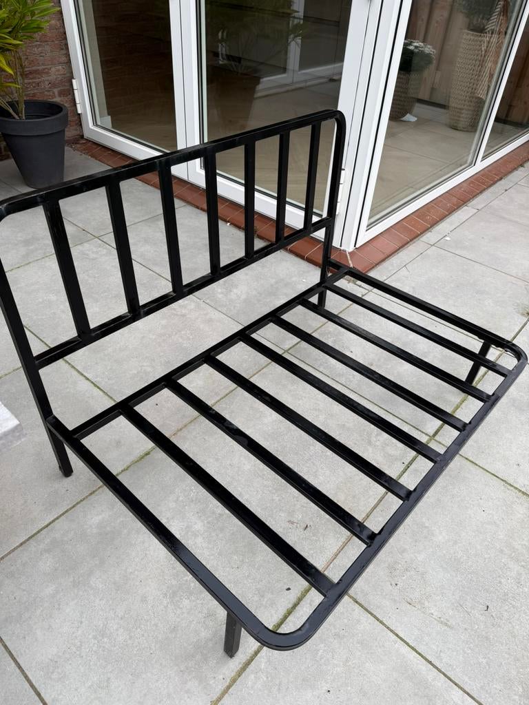 Mica loungebank, Ophalen, Gebruikt