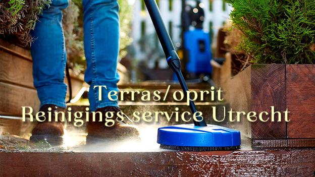 HogedrukReiniging service Utrecht Terras,oprit,tuinpad, Tuin en Terras, Ophalen of Verzenden, Beton, Terrastegels