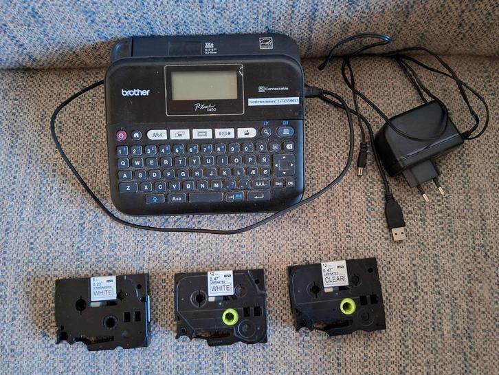 Brother P-touch D450 labelprinter, Computers en Software, Labelprinters, Ophalen of Verzenden