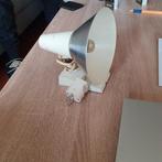Vintage HOSO tafellamp / bureaulamp, wit met metaal, Ophalen