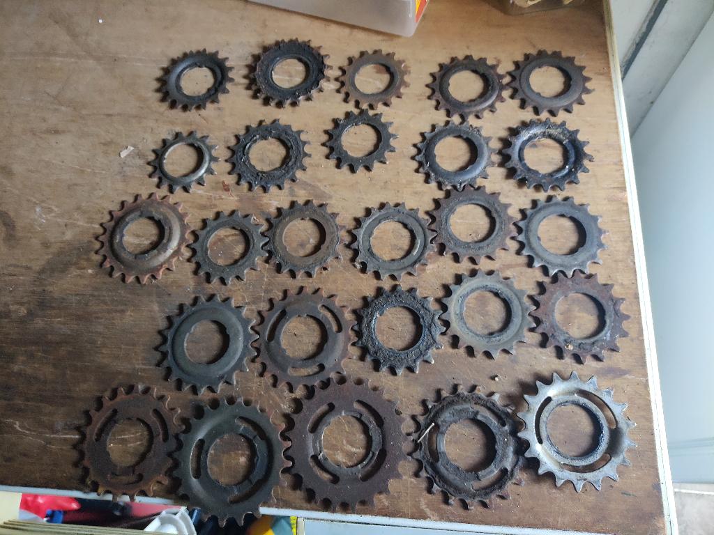 26 stuks tandwiel voor fietsen  26 voor 50 euro, Ophalen, Gebruikt