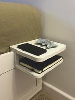 Beside table / nigthstand IKEA compatible, Ophalen of Verzenden, Zo goed als nieuw, Wit