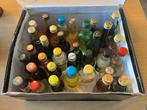 33 retro vintage mini drankflesjes, Verzamelen, Ophalen, Overige gebieden, Vol