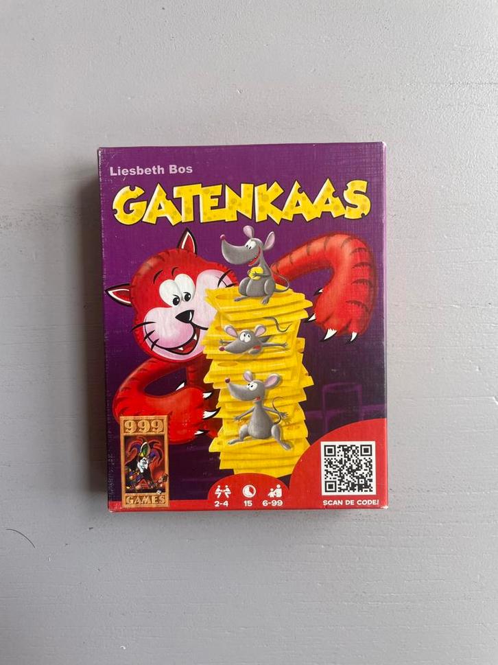 Gatenkaas, Hobby en Vrije tijd, Gezelschapsspellen | Kaartspellen, Gebruikt, Een of twee spelers, Drie of vier spelers, Ophalen of Verzenden