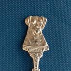 verzilverd lepeltje Boxer, dierenbescherming (echt pleet), Ophalen of Verzenden