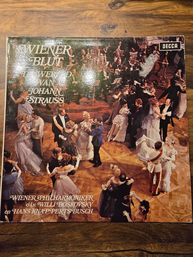 Wiener Blut - Johann Strauss Plaat, Cd's en Dvd's, Vinyl | Klassiek, Gebruikt, Ophalen of Verzenden, Romantiek, 12 inch