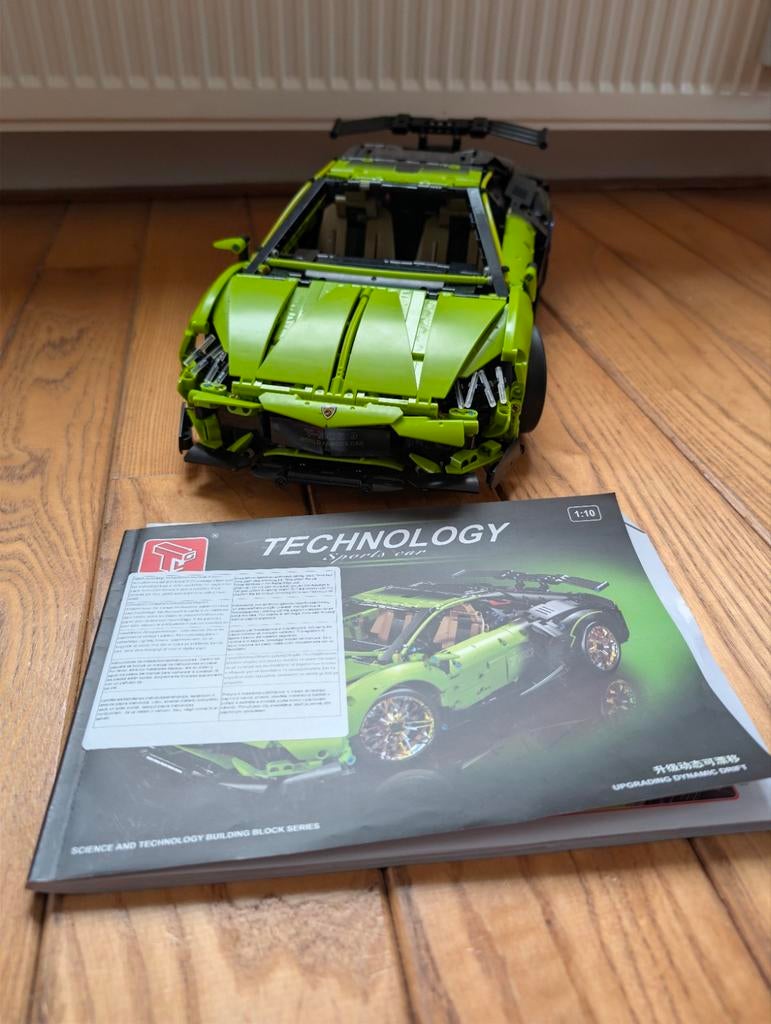 Race Auto Lamborghini Van AliExpress - Bouwpakket, Hobby en Vrije tijd, Modelbouw | Auto's en Voertuigen, Overige merken, Gebruikt