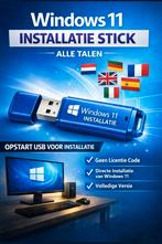 Windows 11 Installatie Stick - Alle Talen uit de taal.pakket, Computers en Software, Besturingssoftware, Ophalen of Verzenden