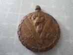 Belgische medaille, Commémorative De La Guerre 1940-1945., Postzegels en Munten, Penningen en Medailles, Verzenden, Overige materialen