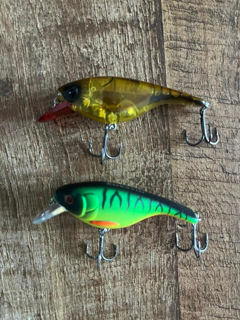 2 x Westin Babybite SR Crankbait 6.5 cm, Watersport en Boten, Hengelsport | Roofvissen, Ophalen of Verzenden, Zo goed als nieuw