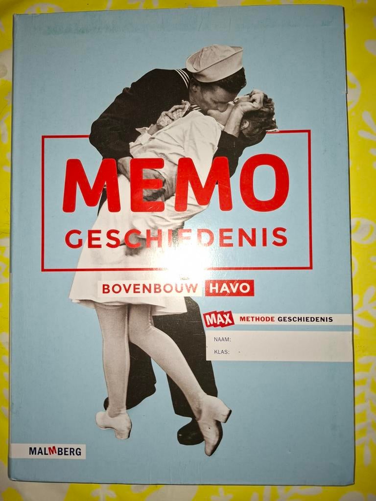 Memo Geschiedenis Bovenbouw HAVO - Malmberg, Ophalen of Verzenden, 20e eeuw of later, Gelezen, Onbekend