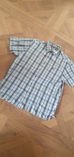 Th North Face blouse blauw / wit maat L / G, Blauw, Ophalen of Verzenden, Halswijdte 41/42 (L), Gedragen