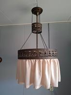 Mooie oude hanglamp, Huis en Inrichting, Lampen | Kroonluchters, Ophalen of Verzenden, Gebruikt, Stof