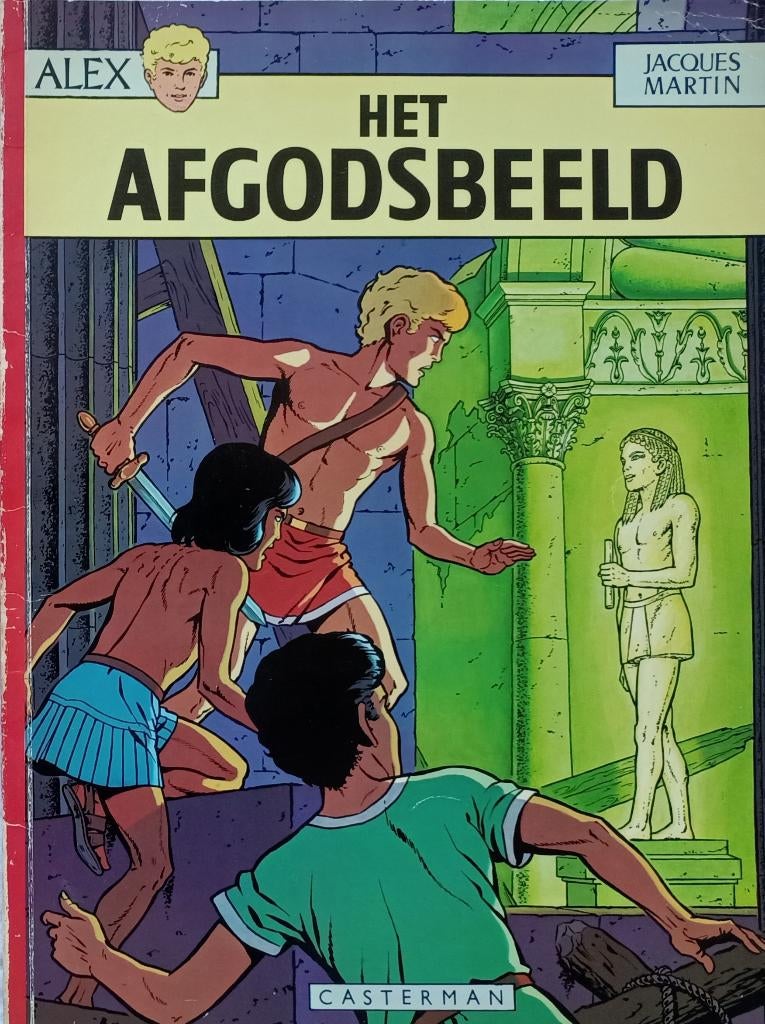 Alex Het afgodsbeeld NR0296, Boeken, Stripboeken, Gelezen, Verzenden, Eén stripboek, Jacques Martin