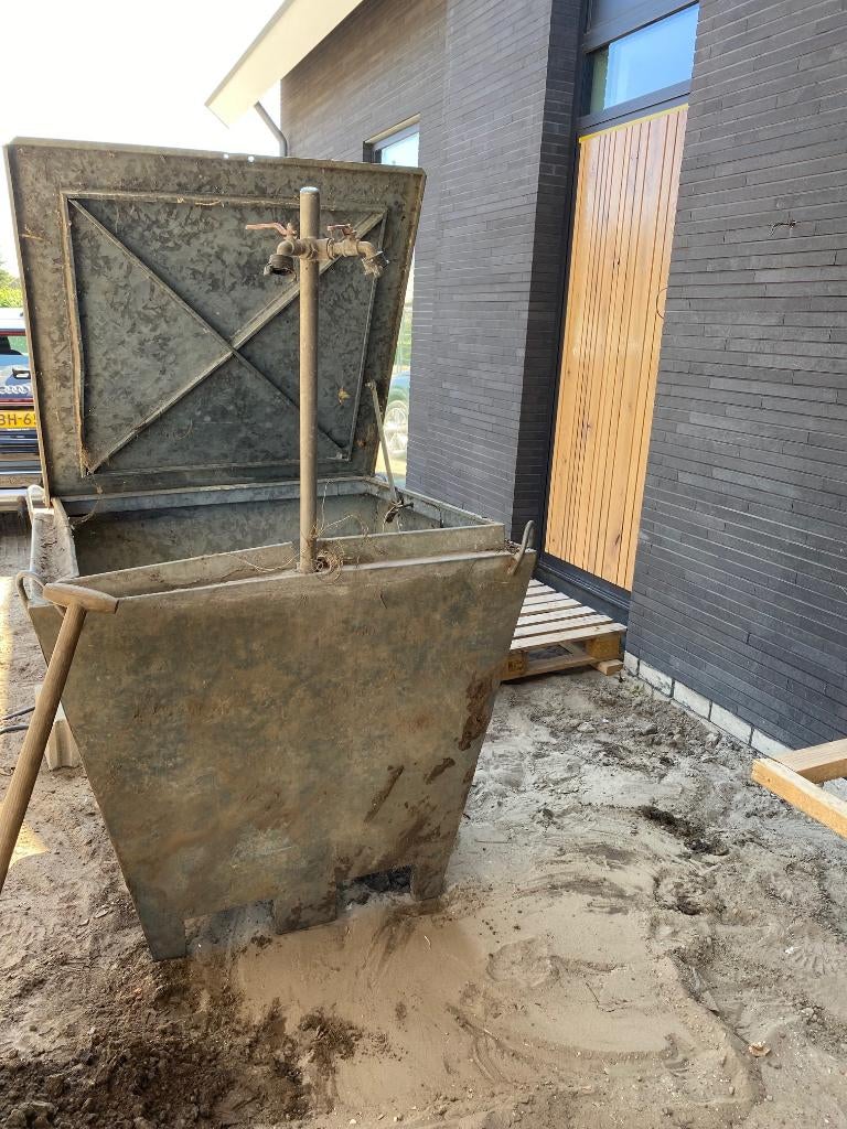 Watermeterput staal voor bouwplaats, Doe-het-zelf en Verbouw, Ophalen, Gebruikt
