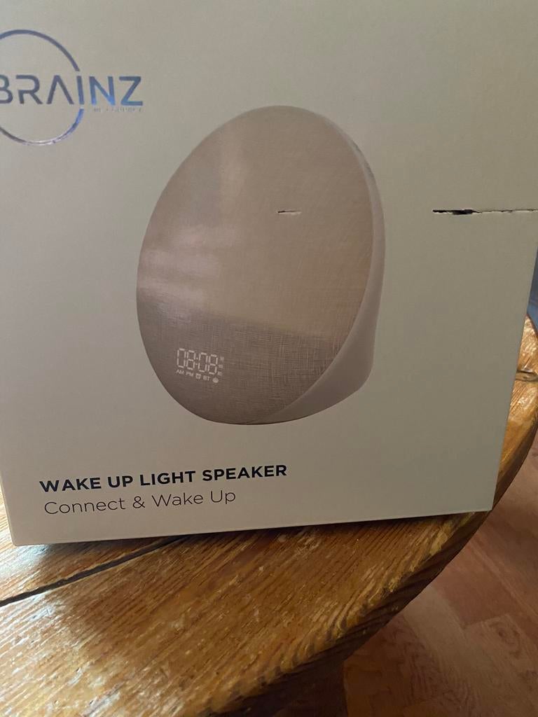 Wake up light soeaker on geooend, Audio, Tv en Foto, Mediaspelers, Ophalen, Zo goed als nieuw