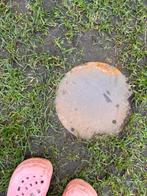 13 ronde cortenstaal staptegels 25 cm, Overige materialen, Overige typen, Ophalen of Verzenden, Zo goed als nieuw