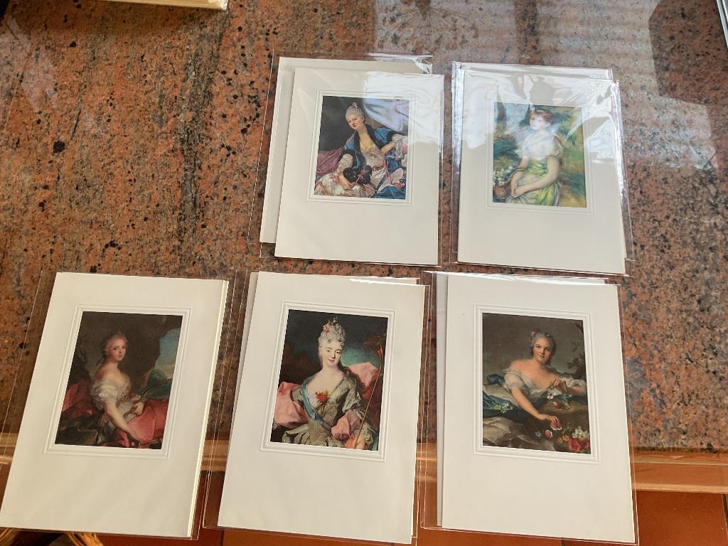Zijdeopdruk,prachtige oude onbeschreven dubbele wenskaarten, Diversen, Ophalen of Verzenden