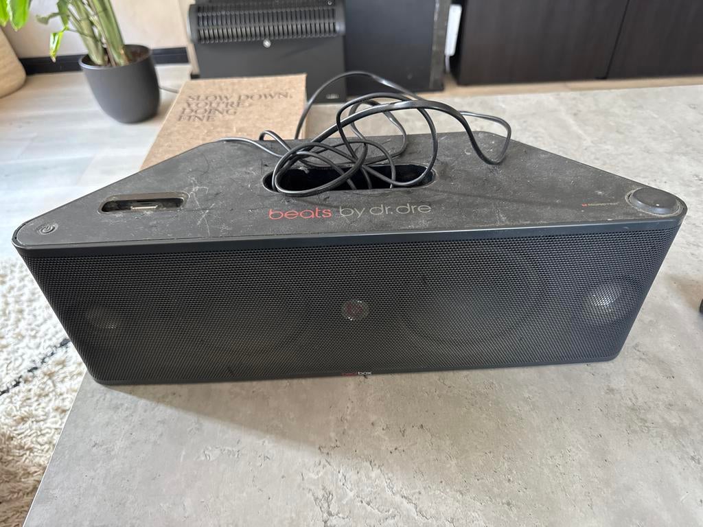 Beats by Dre Beatbox Stereo Speaker, Ophalen of Verzenden, Gebruikt, Front, Rear of Stereo speakers, Overige merken