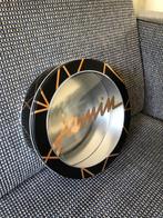 Koekblik Jamin doorkijk deksel trommel koek, Verzamelen, Ophalen, Zo goed als nieuw, Koek(jes), Overige merken