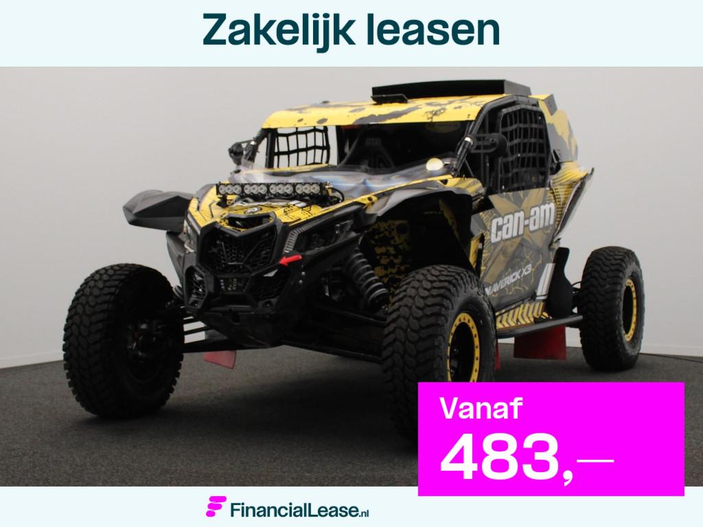 Can-Am Maverick X3 Turbo *RALLY SPECS* FFSA Roll Cage Extra, Automaat, Gebruikt, Overige modellen, Zwart
