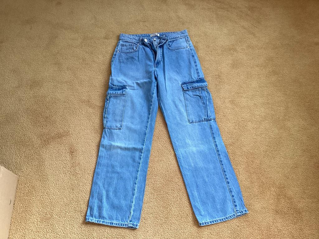 Meisjes spijkerbroeken maten 152, 158 en 164, Kinderen en Baby's, Kinderkleding | Maat 152, Ophalen of Verzenden, Gebruikt, Meisje