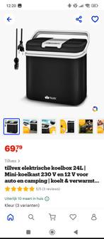 Tillvex koelbox 230v 12v 24Liter Nieuw