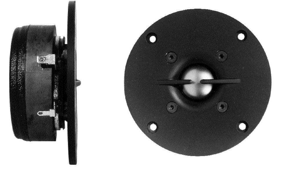 Audax TW025A16 8 ohm Tweeter High end NOS, Ophalen of Verzenden, Nieuw, Minder dan 60 watt, Overige merken