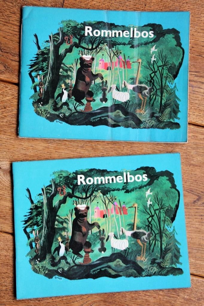 vintage/ nostalgie... leesboekjes Rommelbos uit 1961, Antiek en Kunst, Ophalen of Verzenden