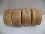 4 schijven iepen hout bowlblanks schalen sokkel rond hout, Ophalen of Verzenden, Nieuw