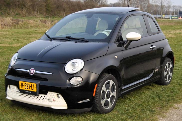 Fiat 500e (2016) | Panorama-schuifdak | Leder | 2 kabels, Auto's, Fiat, Particulier, ABS, Airbags, Airconditioning, Alarm, Bluetooth