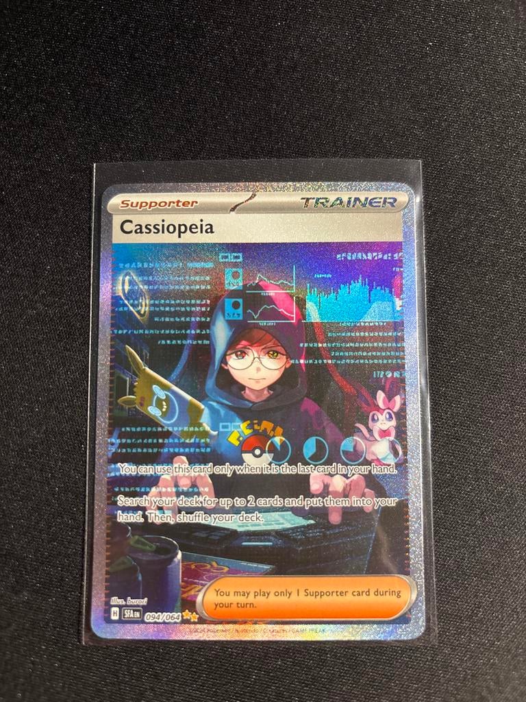 Cassiopeia Trainer 094/064 | NM | Shrouded Fable, Ophalen of Verzenden, Zo goed als nieuw, Losse kaart, Foil