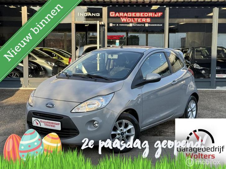 Ford Ka 1.2 Titanium X start/stop stoelverwarm. nw apk, Auto's, Ford, Bedrijf, Te koop, Ka, ABS, Airbags, Airconditioning, Alarm