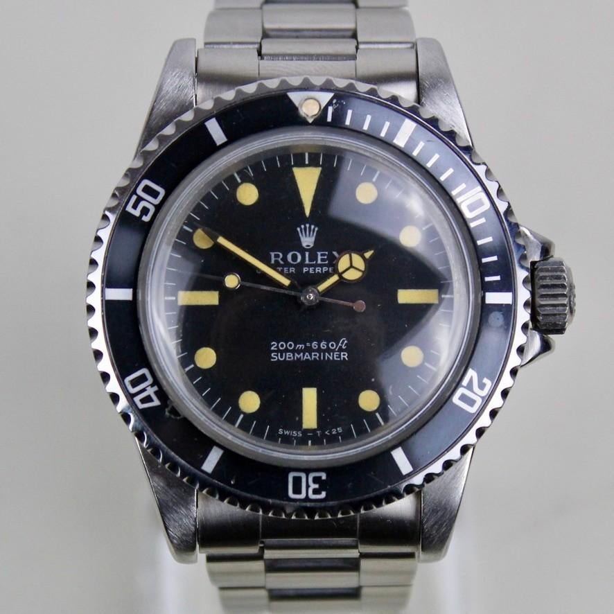 Rolex Submariner - 5513 - Meters First, Sieraden, Tassen en Uiterlijk, Gebruikt, Rolex, Polshorloge, Ophalen of Verzenden