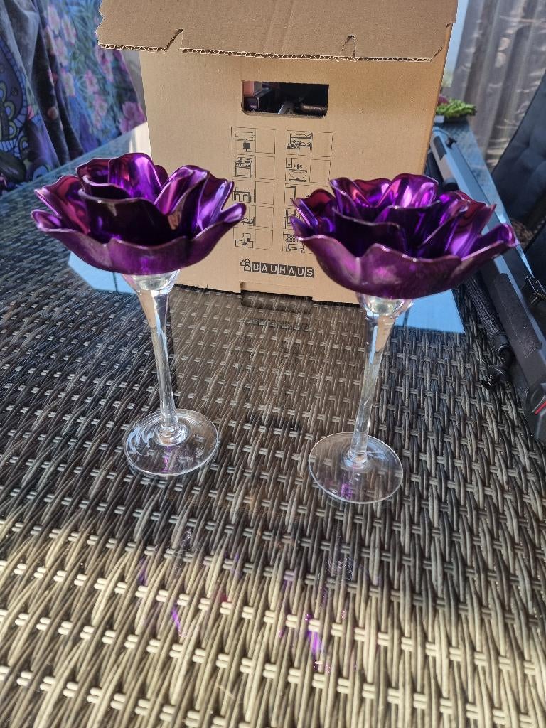 Waxinelichthouders, Ophalen, Overige materialen, Overige kleuren, 25 tot 50 cm