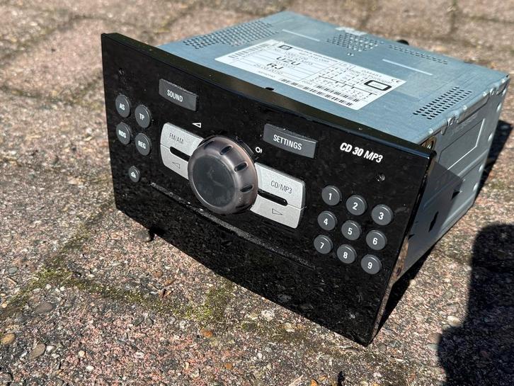 Opel Corsa CD 30 MP3 originele radio, Auto diversen, Autoradio's, Gebruikt, Ophalen of Verzenden