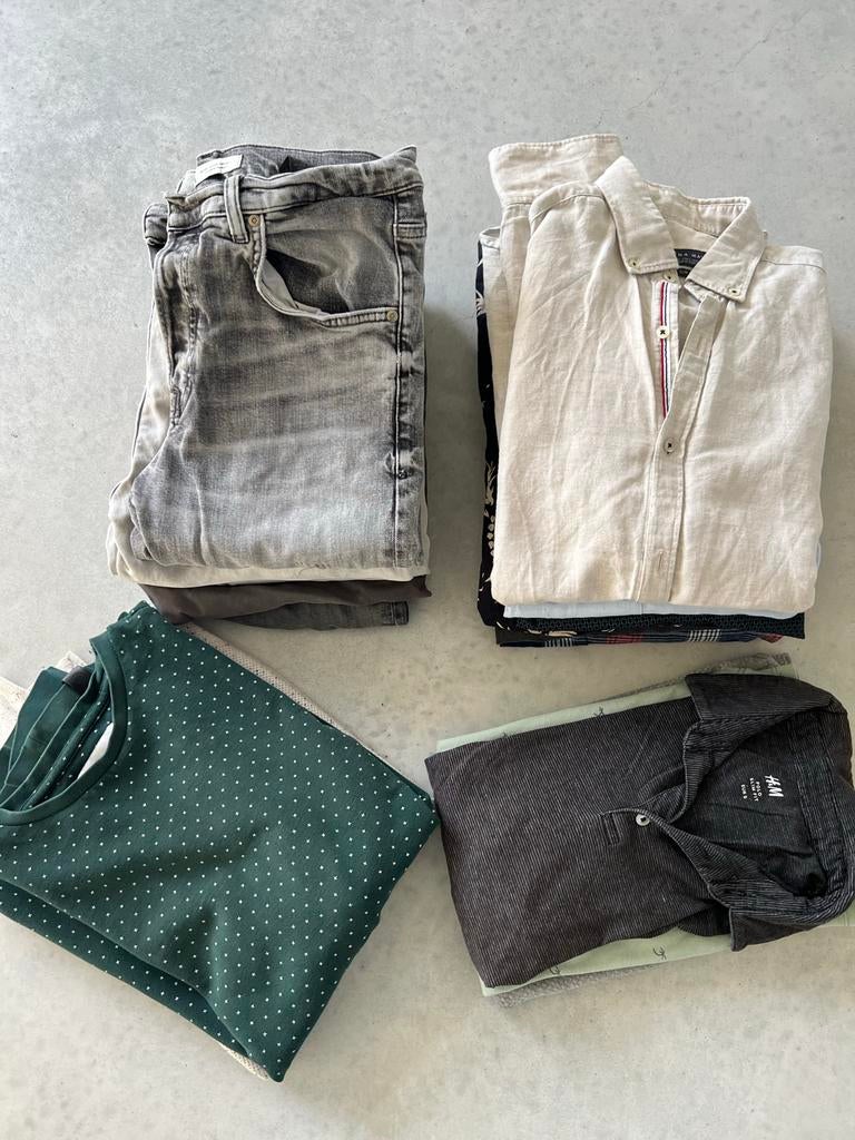 Kledingpakket mannen maat S - Diverse stijlen, Kleding | Heren, Ophalen of Verzenden, Gedragen, Maat 46 (S) of kleiner