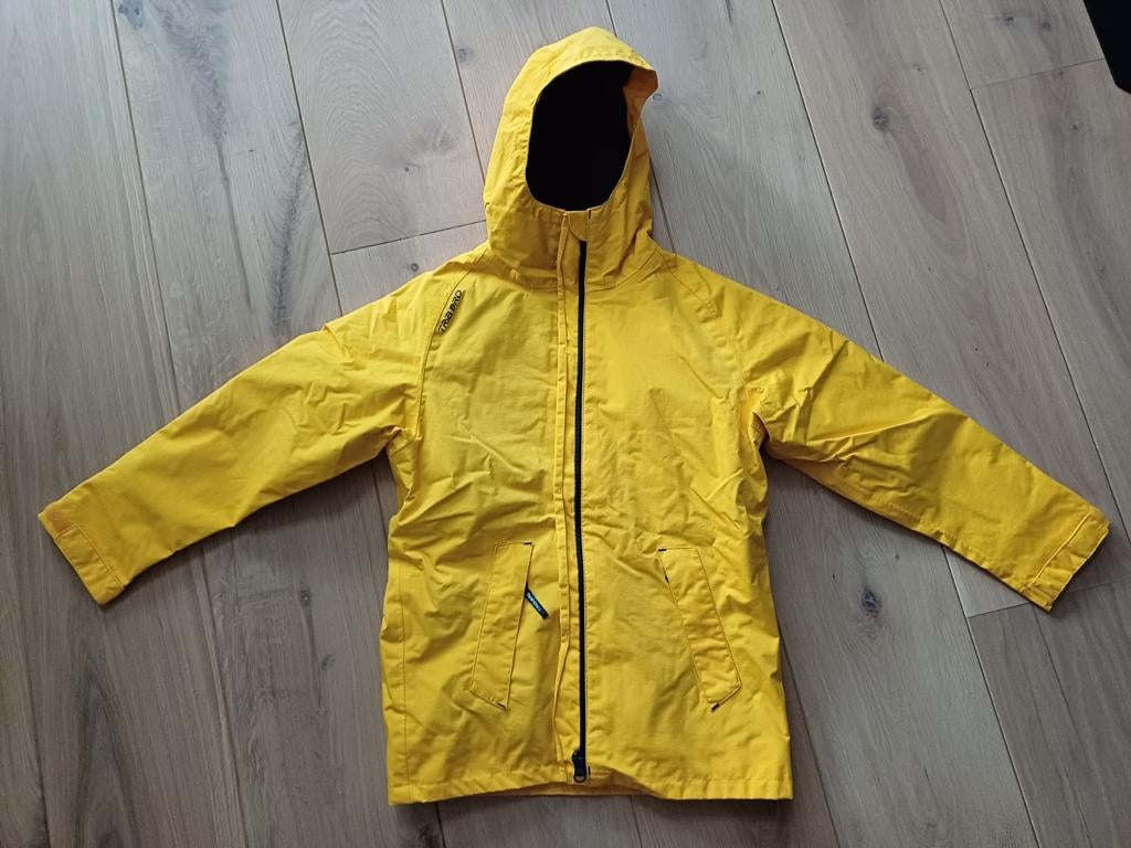 Tribord zeiljas geel maat 122-133, Ophalen, Gebruikt, Zeiljack, Tribord