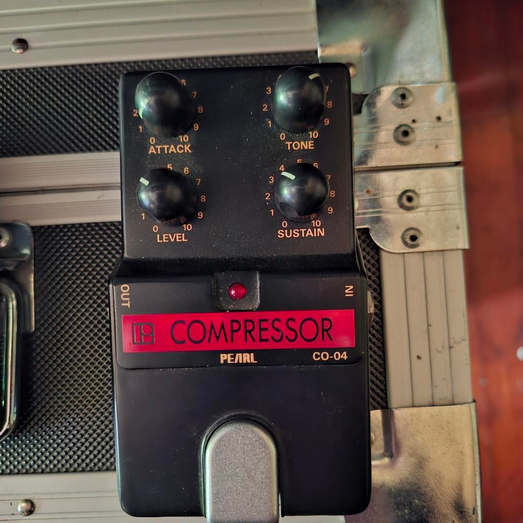 Pearl CO-04 Compressor Gitaarpedaal, Ophalen of Verzenden, Gebruikt, Compressor