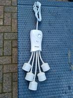 Philips verlengsnoer met 5 kopen niet gebruikt, Ophalen of Verzenden