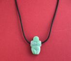 Jade ketting ''mother goddest'', Ophalen of Verzenden, Zo goed als nieuw, Steen of Mineraal, Verstelbaar