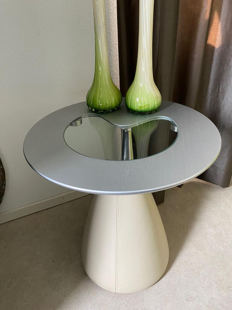 Leolux Cherubino bijzettafel, Overige materialen, Minder dan 55 cm, Rond, Zo goed als nieuw