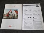 O&K MH 5 Hydraulische Graafmachine Catalogus/Folder, Ophalen of Verzenden, Gelezen, O&K Orenstein & Koppel, Catalogus