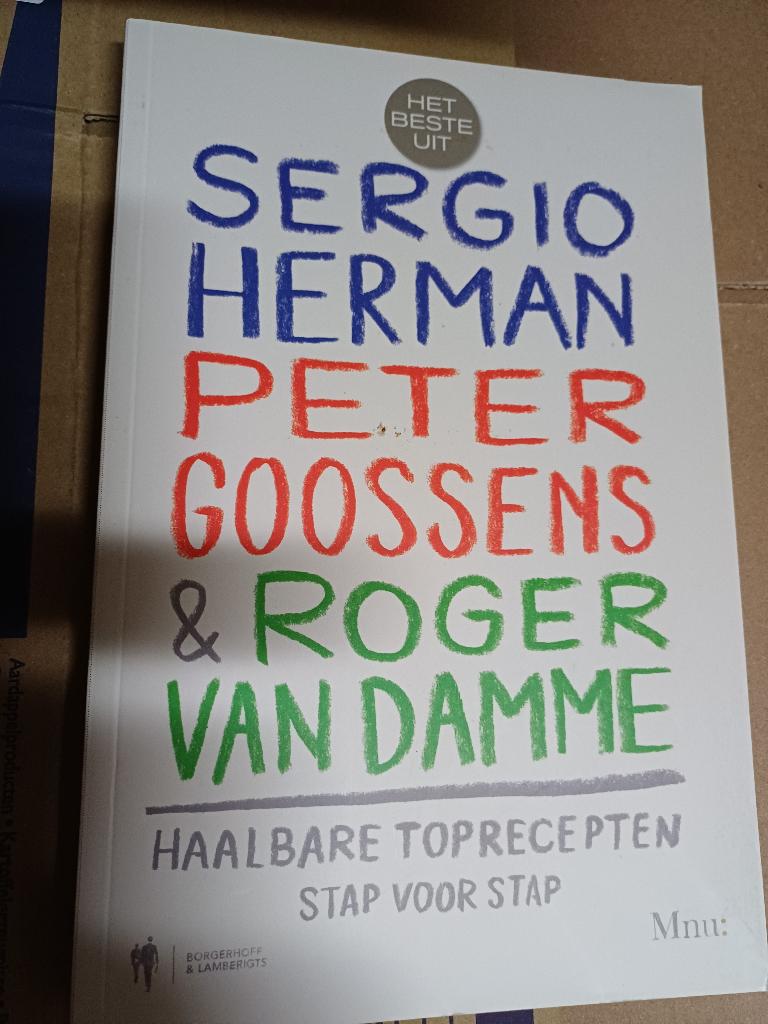 Sergio Herman,Peter Goosens Haalbare toprecepten.97890893115, Ophalen, Gelezen, Sergio Herman
